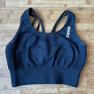 Gymshark crop top in S black